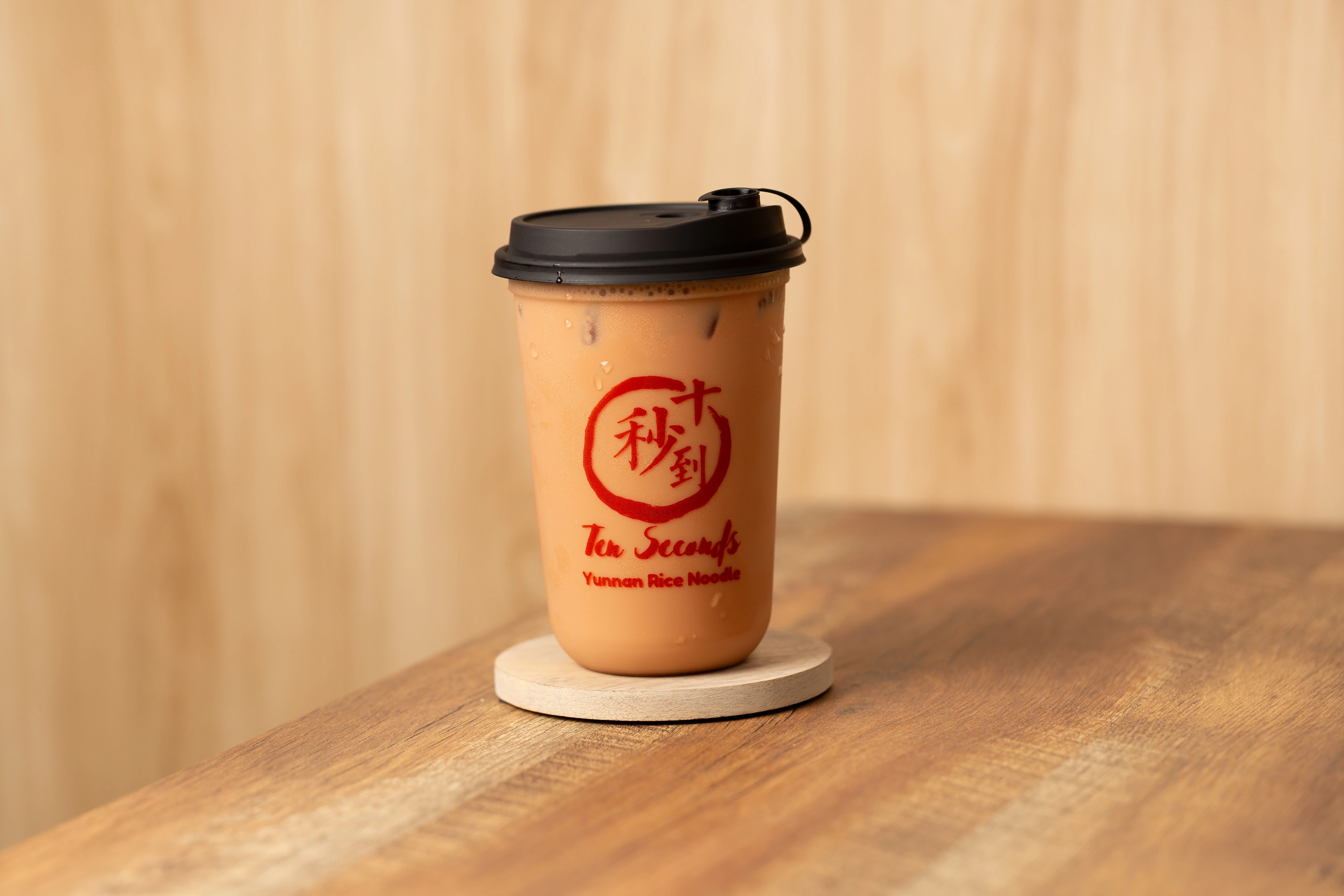 Counter service area showcasing the Ten Seconds menu boards